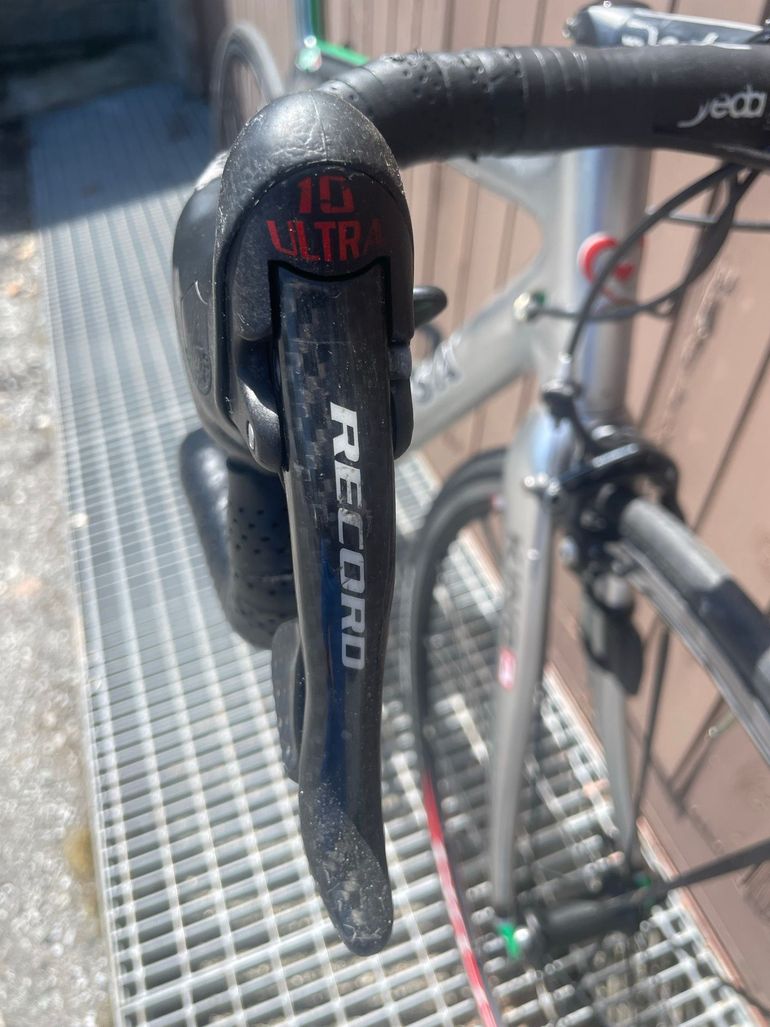 Used De Rosa King Campagnolo Super Record 2018 Road & Gravel, Hellgrau — image 5 of 5
