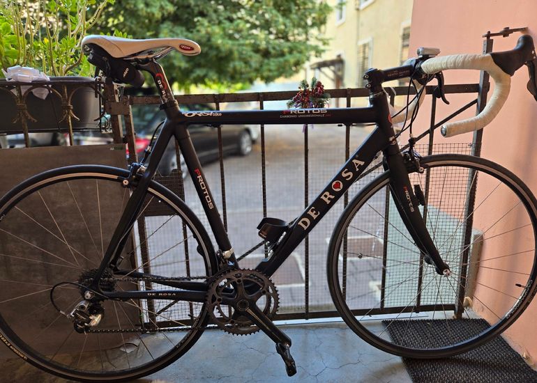 Used De Rosa Protos Campagnolo Record 2009 Road & Gravel, Black — image 1 of 3
