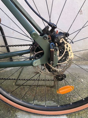 Used TRIBAN Gravel Bike GRVL 120 2024 2024 Road & Gravel, Green — image 7 of 9