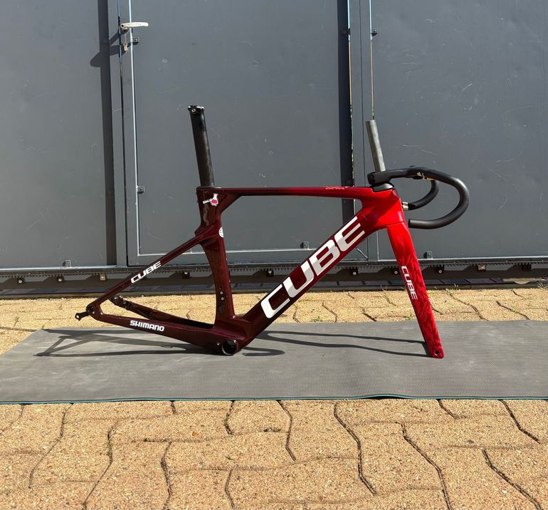 Used CUBE Cube Litening Aéro C68:X Frameset 2025 Road & Gravel, Red — image 1 of 8
