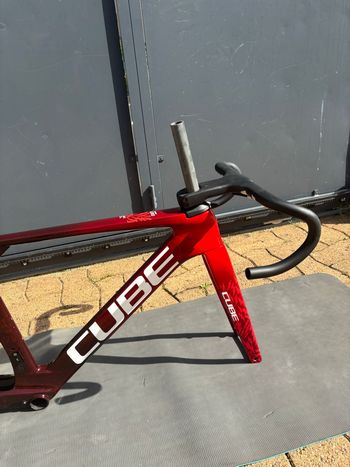 Used CUBE Cube Litening Aéro C68:X Frameset 2025 Road & Gravel, Red — image 4 of 8