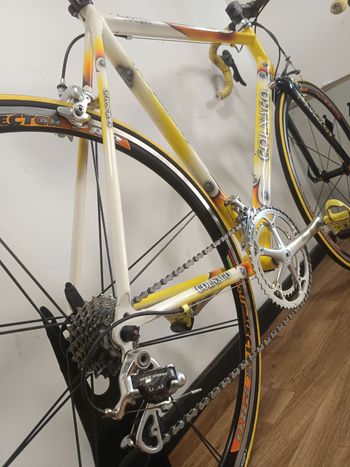 Used Colnago Oval Campagnolo Record 2000 Road & Gravel, White — image 10 of 12