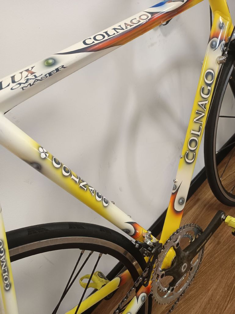 Used Colnago Oval Campagnolo Record 2000 Road & Gravel, White — image 25 of 28