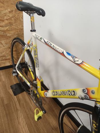 Used Colnago Oval Campagnolo Record 2000 Road & Gravel, White — image 14 of 28