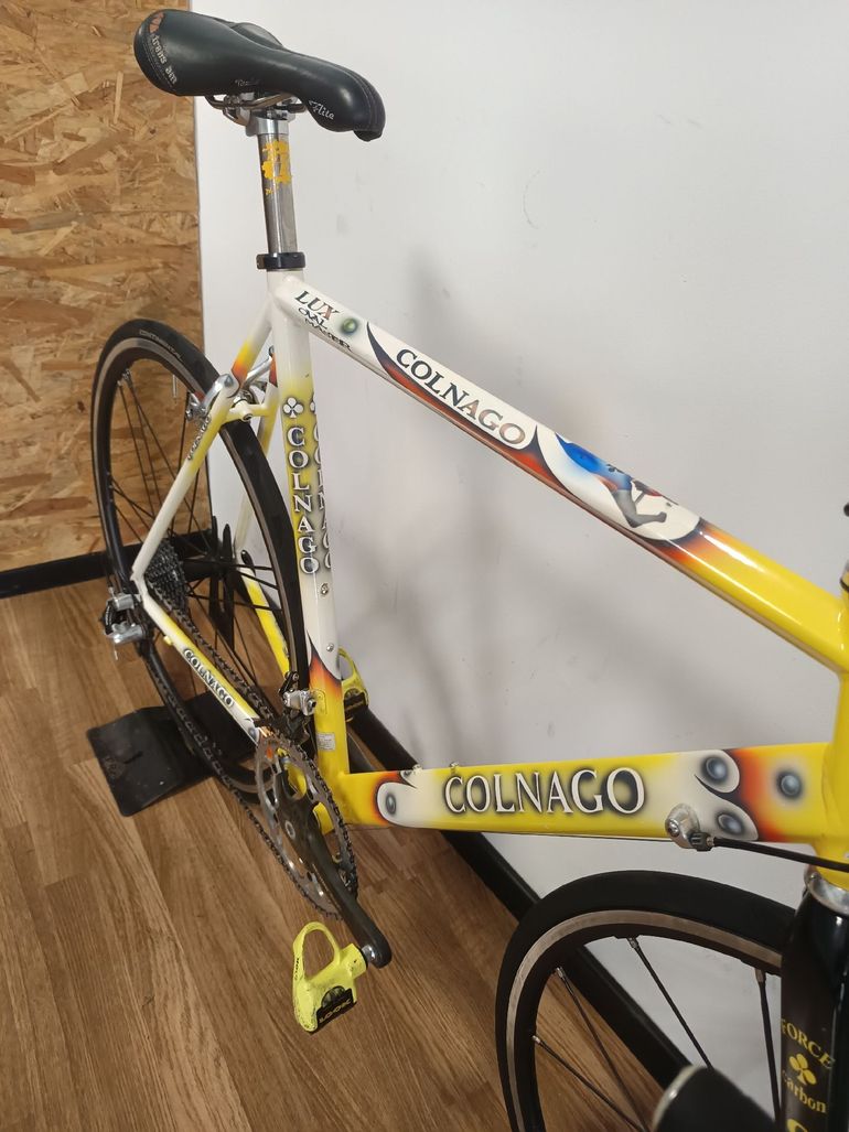 Used Colnago Oval Campagnolo Record 2000 Road & Gravel, White — image 14 of 28