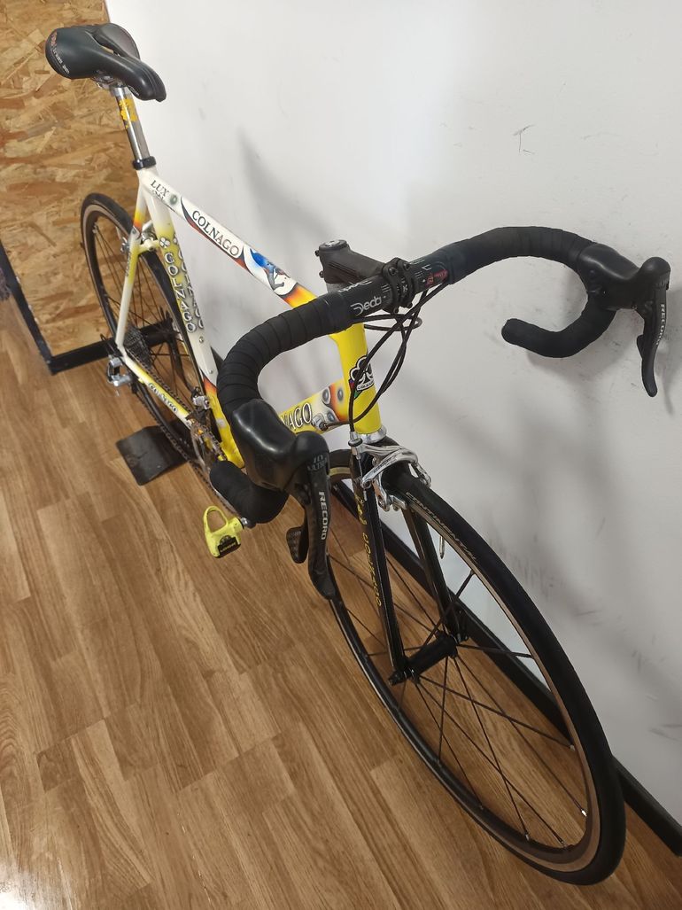 Used Colnago Oval Campagnolo Record 2000 Road & Gravel, White — image 15 of 28