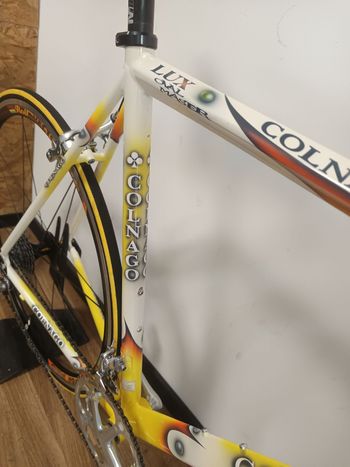 Used Colnago Oval Campagnolo Record 2000 Road & Gravel, White — image 9 of 12