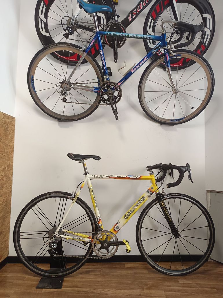 Used Colnago Oval Campagnolo Record 2000 Road & Gravel, White — image 6 of 28