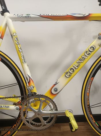 Used Colnago Oval Campagnolo Record 2000 Road & Gravel, White — image 2 of 12