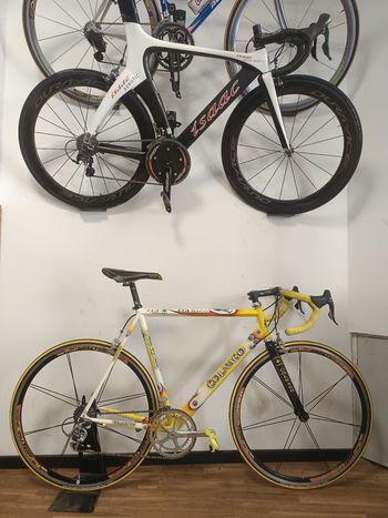 Used Colnago Oval Campagnolo Record 2000 Road & Gravel, White — image 3 of 12