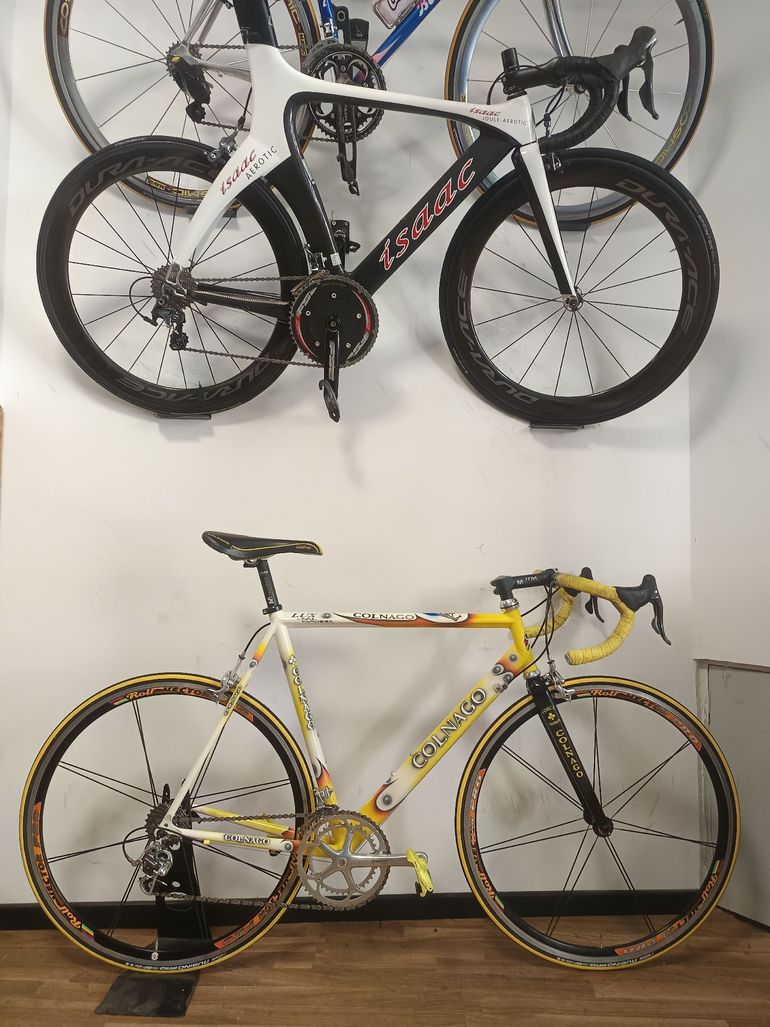 Used Colnago Oval Campagnolo Record 2000 Road & Gravel, White — image 3 of 12