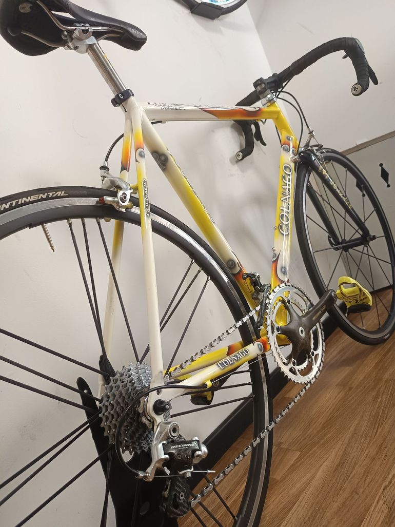 Used Colnago Oval Campagnolo Record 2000 Road & Gravel, White — image 21 of 28