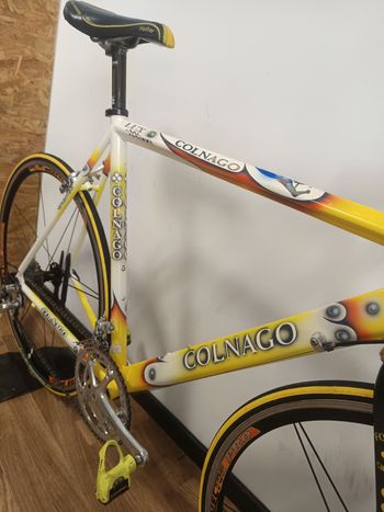 Used Colnago Oval Campagnolo Record 2000 Road & Gravel, White — image 5 of 12