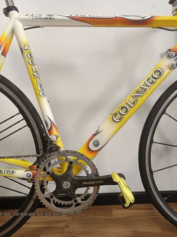 Used Colnago Oval Campagnolo Record 2000 Road & Gravel, White — image 7 of 28