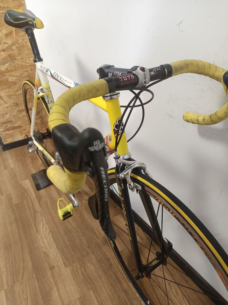 Used Colnago Oval Campagnolo Record 2000 Road & Gravel, White — image 6 of 12