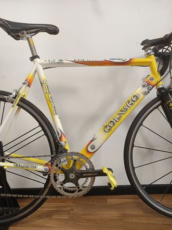 Used Colnago Oval Campagnolo Record 2000 Road & Gravel, White — image 3 of 28