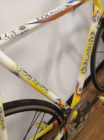 Used Colnago Oval Campagnolo Record 2000 Road & Gravel, White — image 26 of 28