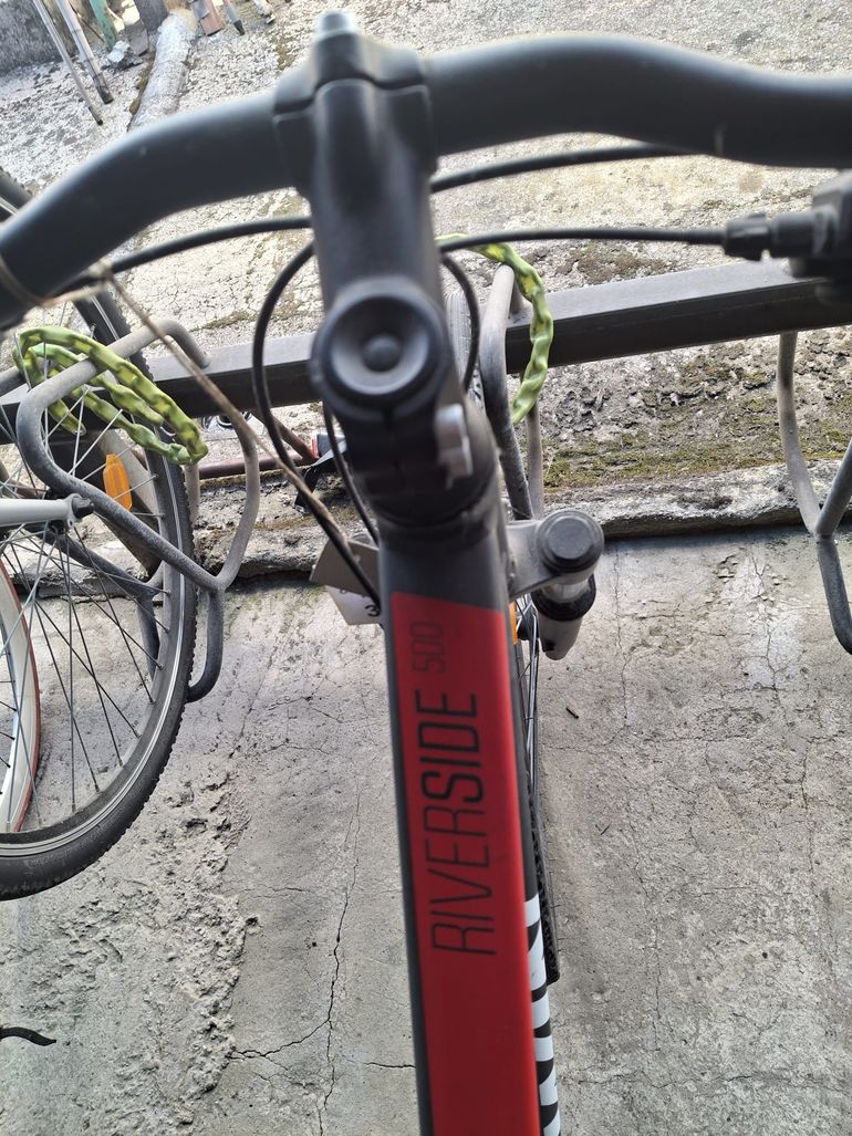 Used B’TWIN B’Twin Riverside 500 Trekking / Hybrid / Cross Bike 2024 2024 Urban, Black — image 2 of 4