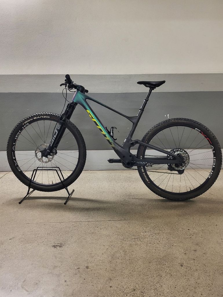 Used Scott Scott Spark RC World Cup Evo AXS XX Power Meter 2022 Mountainbike, Black — image 2 of 5