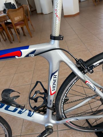 Used Francesco Moser Custom Campagnolo Super Record 2020 Road & Gravel, Blue — image 2 of 4