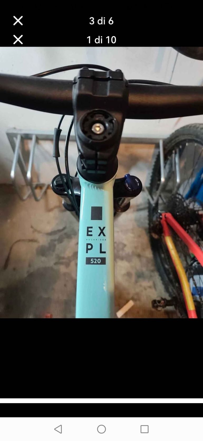 Used ROCKRIDER 520 2023 Mountainbike, Green — image 4 of 8