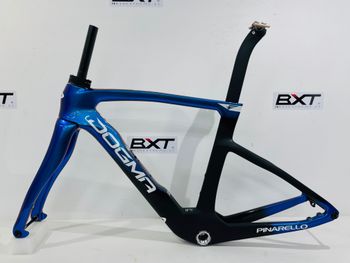 Used Pinarello DOGMA F LUXTER BLUE SHINY 46.5 Frameset 2026 Road & Gravel, Blue — image 2 of 6