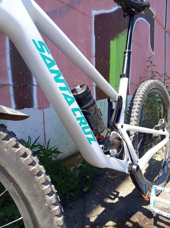 Used Santa Cruz Tallboy GX AXS / Carbon C 2024 Frameset 2024 Mountainbike, Blanco — image 7 of 9