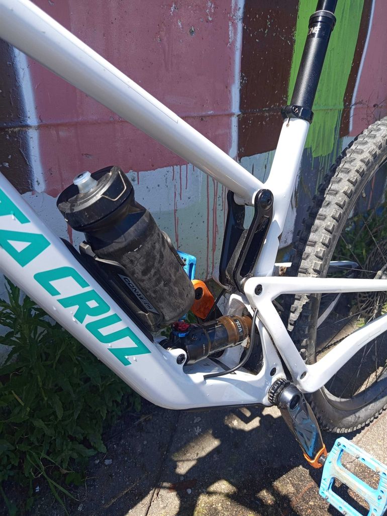 Used Santa Cruz Tallboy GX AXS / Carbon C 2024 Frameset 2024 Mountainbike, Blanco — image 8 of 9