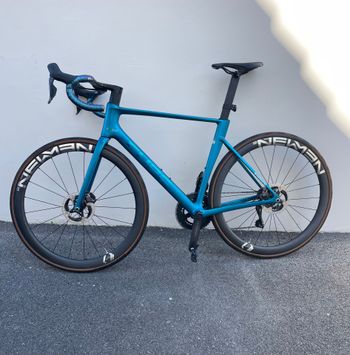Used CUBE LITENING AIR C:68X SLX 2023 2023 Road & Gravel, Blue — image 2 of 21