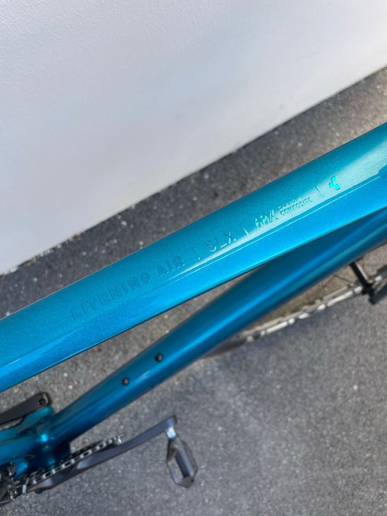 Used CUBE LITENING AIR C:68X SLX 2023 2023 Road & Gravel, Blue — image 17 of 21