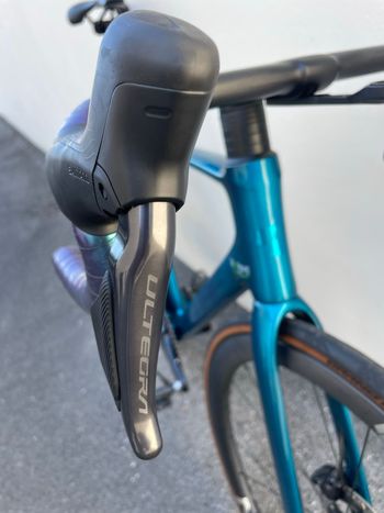 Used CUBE LITENING AIR C:68X SLX 2023 2023 Road & Gravel, Blue — image 10 of 21