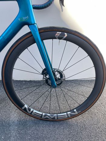 Used CUBE LITENING AIR C:68X SLX 2023 2023 Road & Gravel, Blue — image 20 of 21