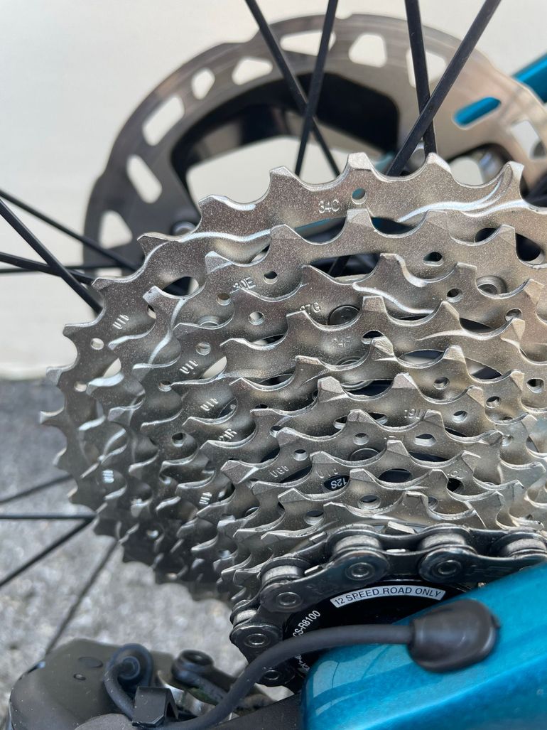 Used CUBE LITENING AIR C:68X SLX 2023 2023 Road & Gravel, Blue — image 7 of 21