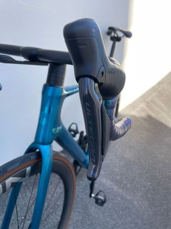 Used CUBE LITENING AIR C:68X SLX 2023 2023 Road & Gravel, Blue — image 9 of 21
