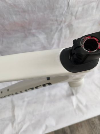 Used Specialized S-Works Tarmac SL7 Frameset 2023 Frameset 2023 Road & Gravel, White — image 5 of 10