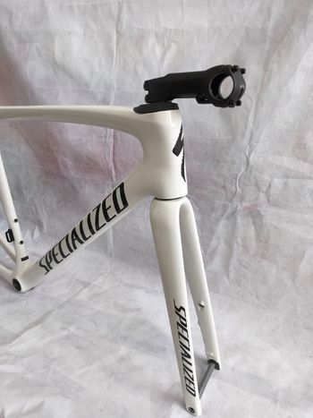 Used Specialized S-Works Tarmac SL7 Frameset 2023 Frameset 2023 Road & Gravel, White — image 2 of 10