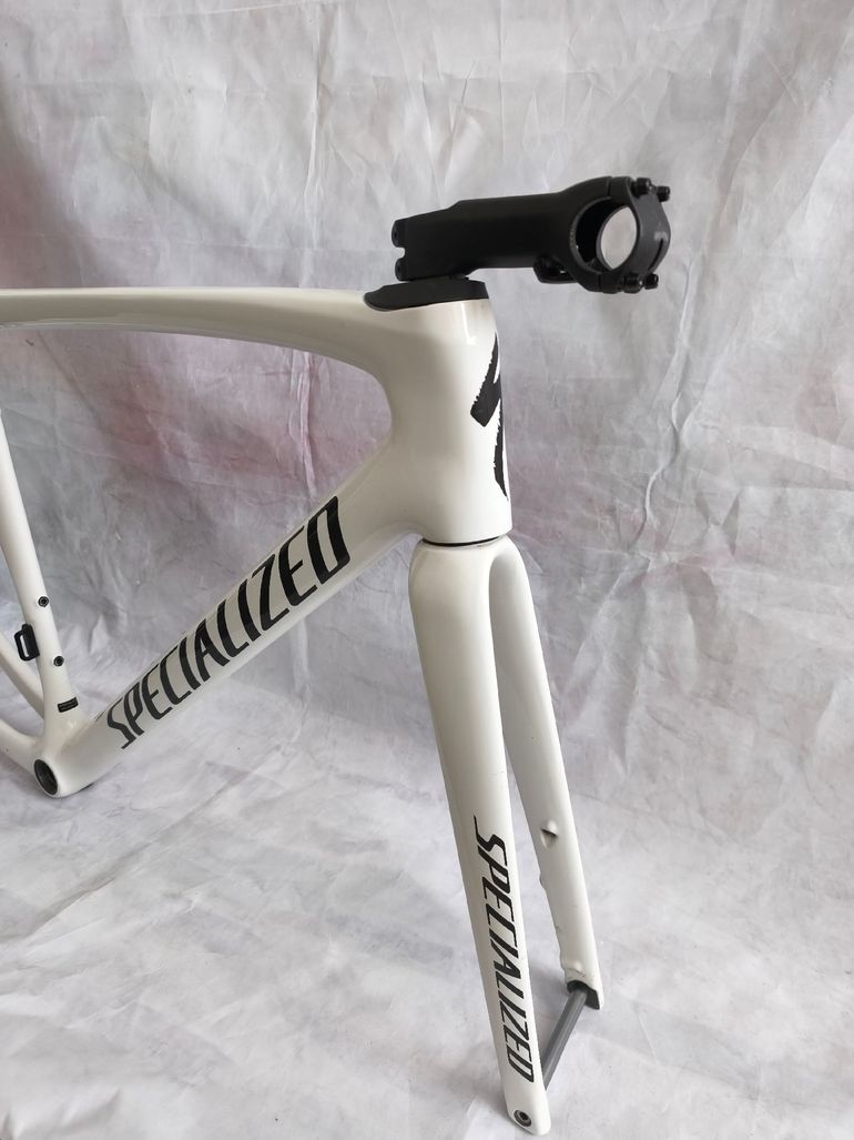 Used Specialized S-Works Tarmac SL7 Frameset 2023 Frameset 2023 Road & Gravel, White — image 2 of 10