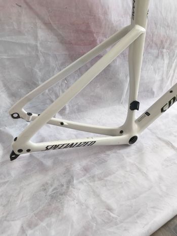 Used Specialized S-Works Tarmac SL7 Frameset 2023 Frameset 2023 Road & Gravel, White — image 4 of 10
