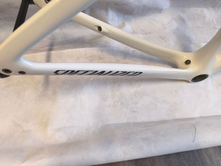 Used Specialized S-Works Tarmac SL7 Frameset 2023 Frameset 2023 Road & Gravel, White — image 6 of 10
