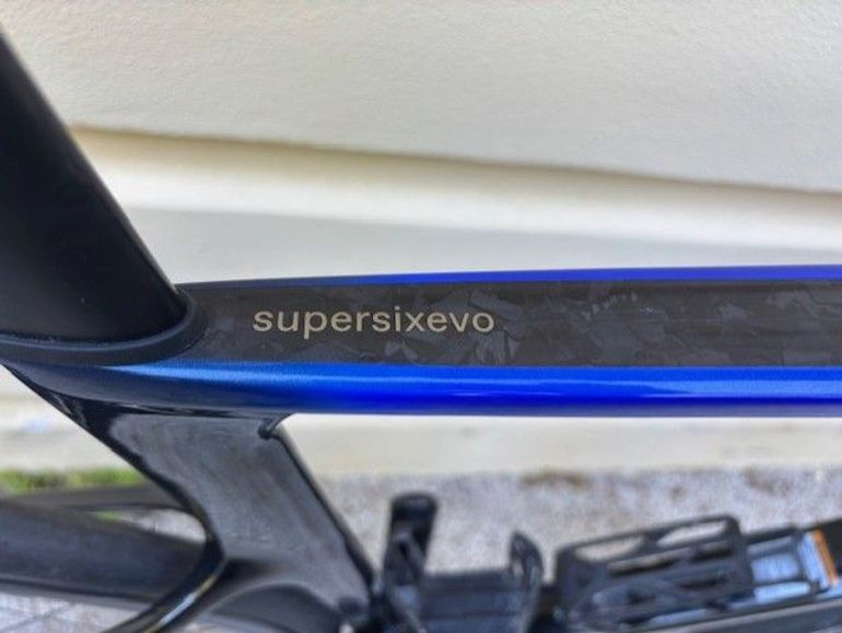 Used Cannondale SuperSix EVO Hi-MOD 2 2023 2023 Road & Gravel, Blue — image 12 of 15