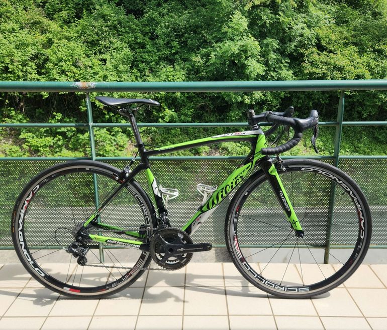 Used Willier Willier Custom Campagnolo Chorus 2016 Road & Gravel, Green — image 1 of 9