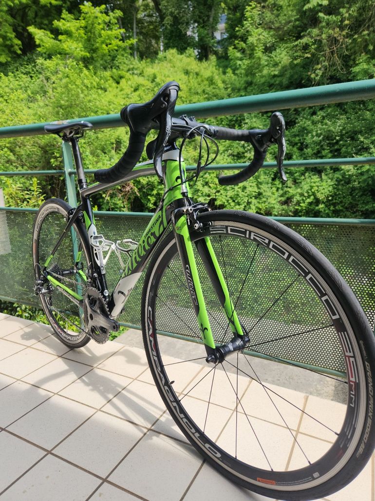 Used Willier Willier Custom Campagnolo Chorus 2016 Road & Gravel, Green — image 7 of 9