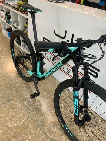 Used Bianchi Methanol CV FS 9.3 XT/SLX 2023 2023 Mountainbike, Green, 29 — image 2 of 6