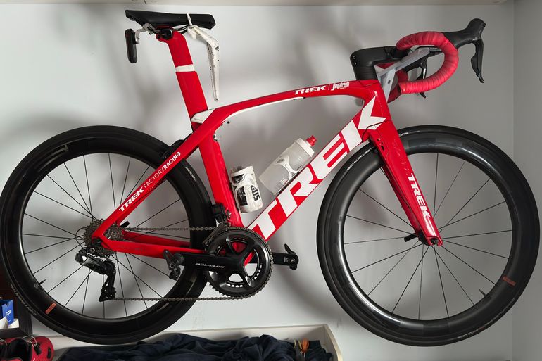 Used Trek Madone SLR 9 2019 2019 Road & Gravel, Red — image 1 of 3