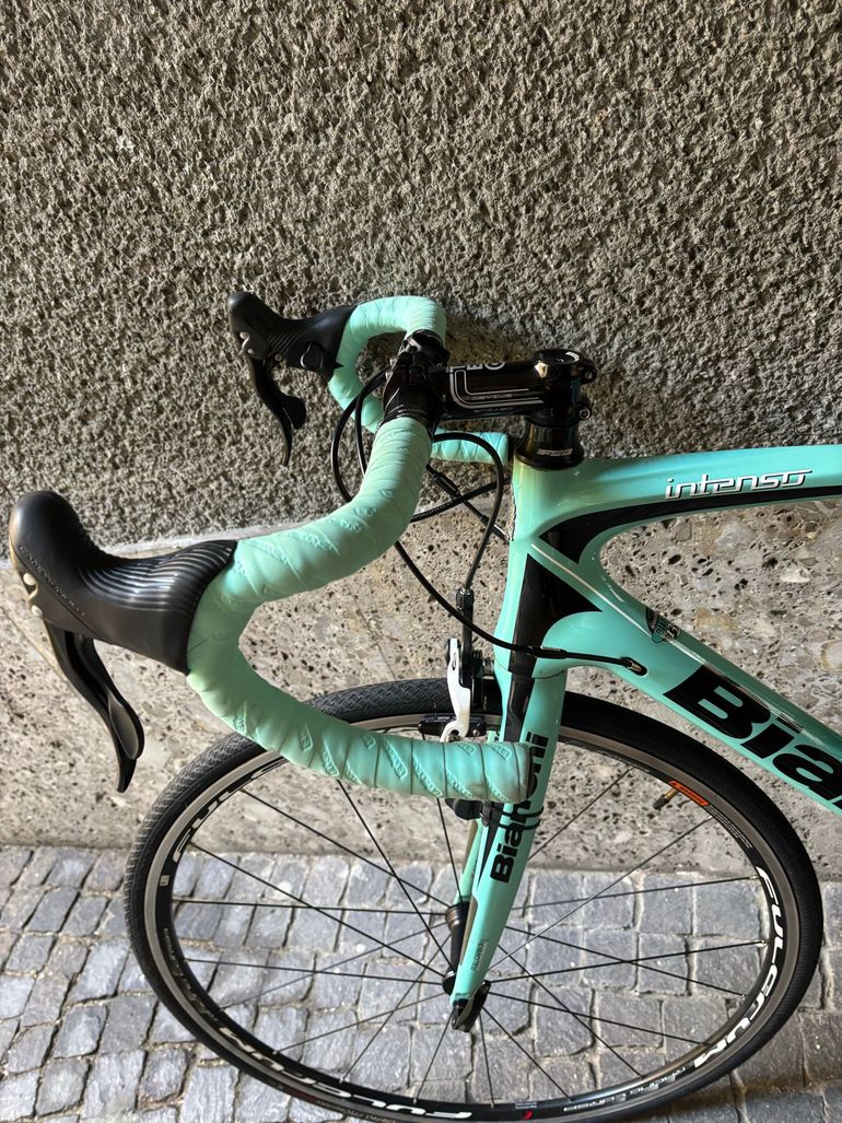 Used Bianchi Intenso Veloce Compact 2014 2014 Road & Gravel, Green — image 7 of 12