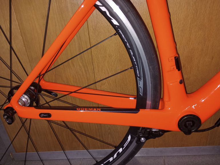 Used De Rosa King Carbon frameset 2021 Frameset 2021 Road & Gravel, Orange — image 2 of 4