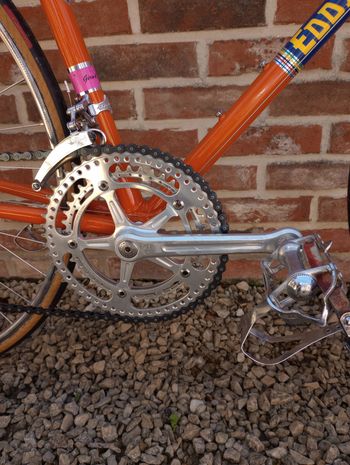 Used Eddy Merckx Kessels 1974 Road & Gravel, Orange — image 4 of 6