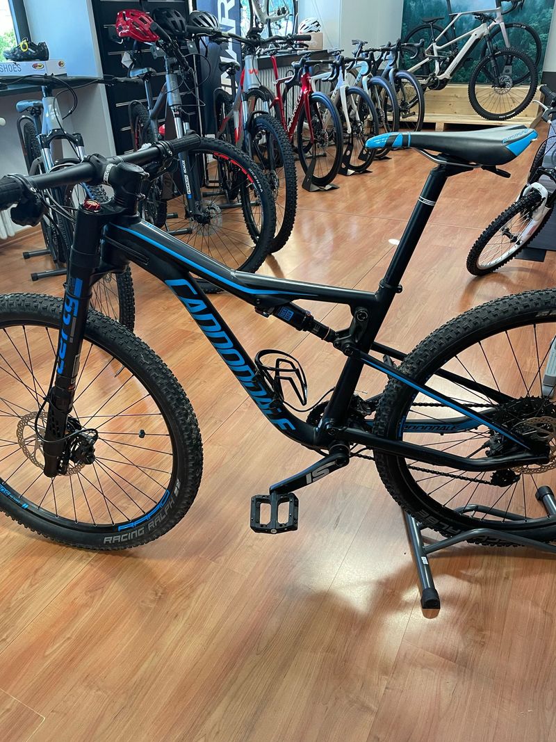 Cannondale Scalpel-Si 5 2019 2019 Mountainbike usato, Blu — immagine 3 di 8