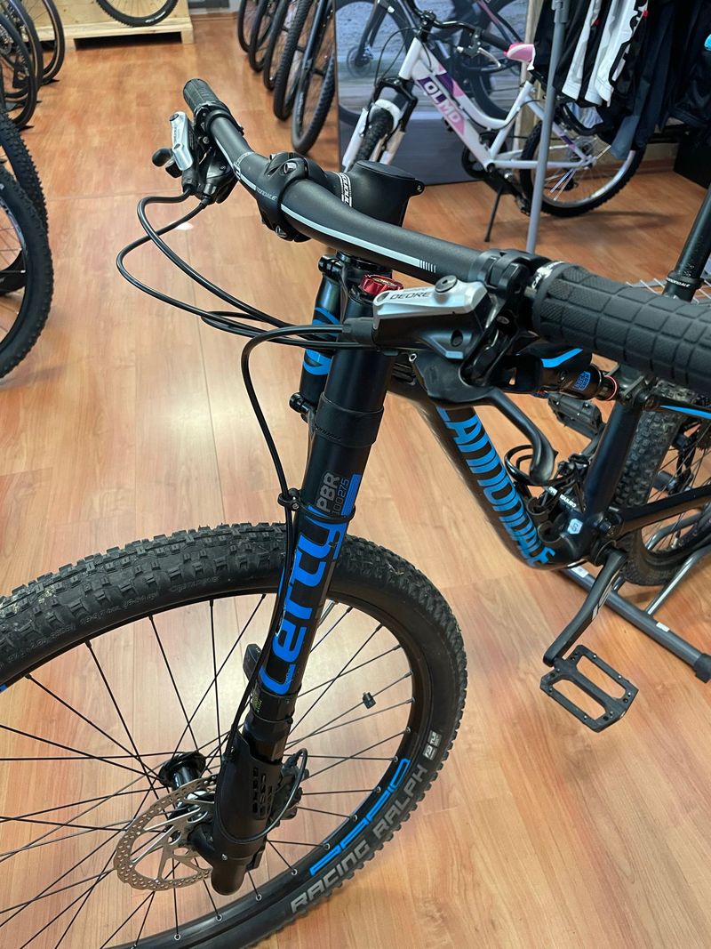 Cannondale Scalpel-Si 5 2019 2019 Mountainbike usato, Blu — immagine 7 di 8
