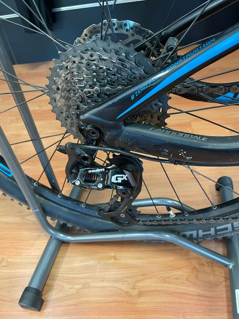 Cannondale Scalpel-Si 5 2019 2019 Mountainbike usato, Blu — immagine 8 di 8